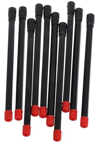 TOYZFRIENDY 10 piezas Prolongador Válvula Neumático Plástico Conexión Segura Extensión Válvula para Coche Moto Bicicleta Inflado Preciso