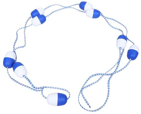 NUOBESTY Corda divisoria per corsie in Piscina con galleggianti - Corda Galleggiante per Piscina da 13 Piedi per la Sicurezza in Acqua - Divisorio di corsie per o molo