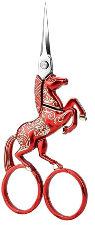 Creative Scissors Professionelle Schere zum Flicken, Filzen und Schneiden, personalisiertes Schneidewerkzeug für Stoffreparatur und Kunstdesign, Nähen und Sticken, | Ino-Stahl