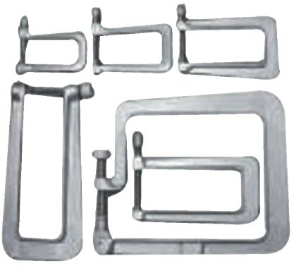GEWA reparationsklämma stränginstrument set 6 stycken, aluminiumhängare