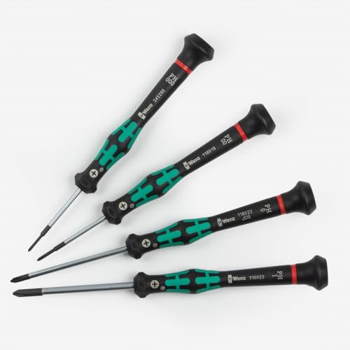 Wera 2050 PH/4 Kraftform Micro Phillips Precision Screwdriver Set by Wera