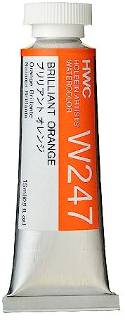 Holbein Artists Watercolor - Aquarellfarbe - 15 ml - Leuchtendorange