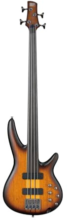 Ibanez SRF 700 BBF, Fretless Brown Burst Flat, 4-String Electric Bass