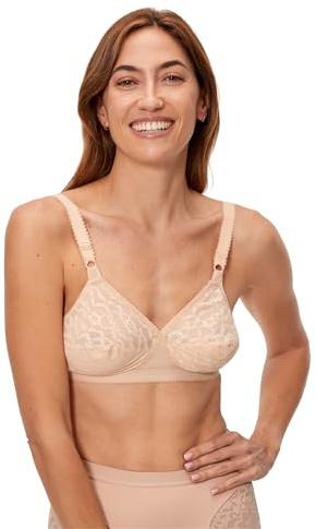 Playtex Reggiseno Senza Ferretto Criss Cross 0165 Donna x1, Skin, 38/5C