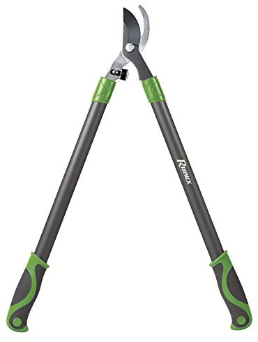 Ribimex PRCB66 Élagueur 66 cm Poignées Soft Touch Vert/Gris