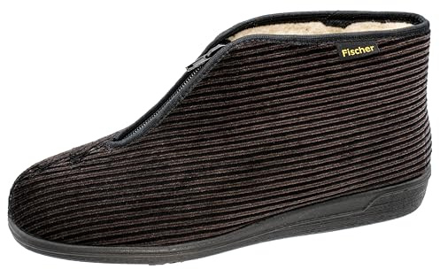 Fischer män Frank höga tofflor, Brun brun 777-48 EU