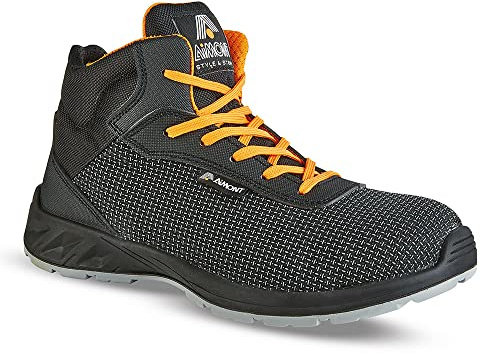 Säkerhetsstövlar Diamont svart/orange S3 AVANGER AIMONT 45