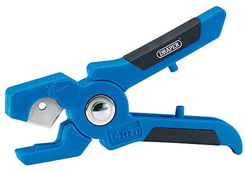 Draper Hose Cutter (3-14mm) | Plastic Pipe Tube Cutter Tool | Heavy Duty Premium Hand Tool | 99746