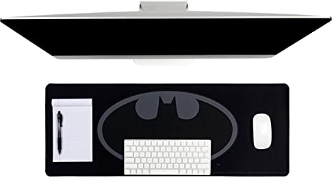 Batman Gaming Desk Mat 40 x 80 Centimeter, Office Desk Blotter Laptop Mat for Office and Home