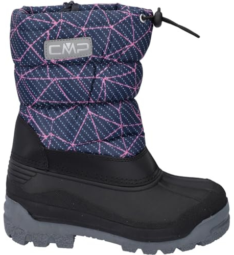 CMP Unisex Kinder Kids Sneewy Snowboots Walking Shoe, B Blue Fucsia, 24 EU