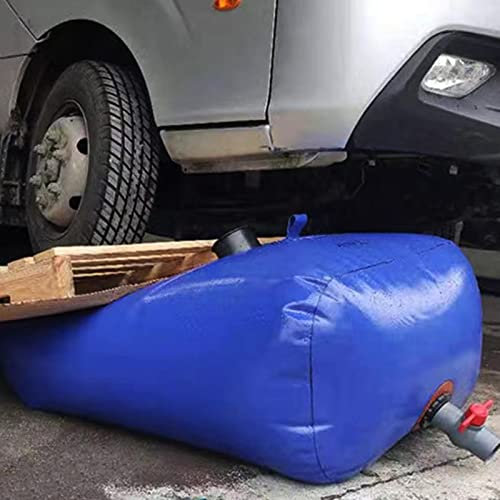 VIZET Wassersack Beutel Wasserbehälter Träger Weich Zusammenklappbar Wasserblase Tanks, 29/132/264/528/1321 Gallonen Notfall Wasservorratsbehälter, Wassersammelbeutel Für Road Trip WOHNMOBIL Wandern