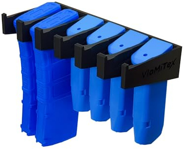 VlaMiTex H5 Halterung für Pistolen Magazine 9mm, 45 ACP doppelreihig und AR15 Magazine wie MagPul