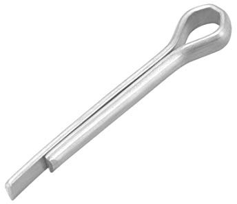 XYWHPGV 2,5 mm x 20 mm en acier zingué à ressort goupille à ressort goupille R forme matériel attache clip clé 100 pièces(a8cec 12c2b ddb3d fb0cd 3c41e 28f82