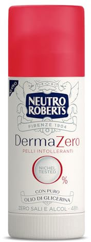 Neutro Roberts Deodorante Stick Dermazero, Ipoallergenico, 40ml