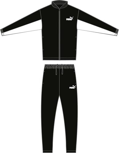PUMA Poly Baseball Suit B, Abiti lavorati a maglia Bambino, PUMA Black, 152