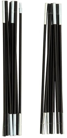 Gorich Strandzeltstangen, Aluminium-Zeltstange, leichtes Zeltstangen-Reparatur-Set für Strandzelt, 8,5 mm x 12 Abschnitte, 2 Stück