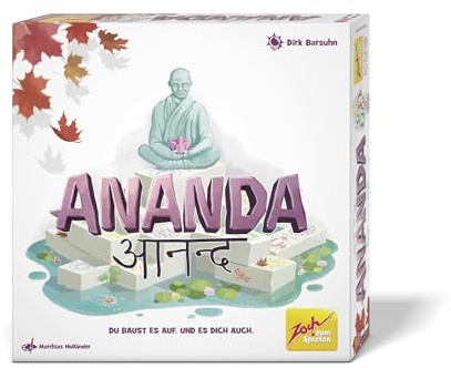 Zoch 601105197 – Ananda (brädspel från 10 år) – mystiskt tempel-brädspel för 2-4 spelare, ca. 45 min. Spellängd per spelrunda
