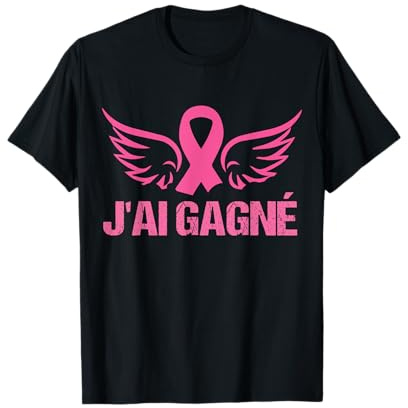 J'Ai Gagné Soutenir les combattantes du cancer 2024 T-Shirt