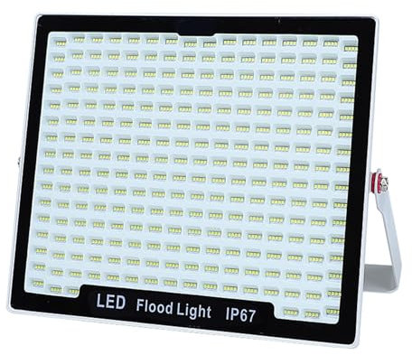 Foco Led Exterior Estadios 100-400W, Superbrillante Proyector Led Resistente Agua IP66, Luz Inundación Para Estadios, Áreas De Juego, Muelles, Plazas Y Áreas Exteriores De 200 A 1000m²(400W)