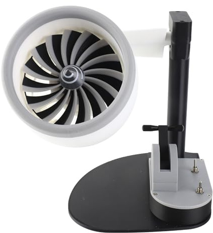 Ventilateur de Bureau XTEVU, Circulation d'air USB, Ventilateur de Table, Ventilateur de Circulation d'air de Table 4000rpm 3 Vitesses USB Van Calme pour hôtel de Bureau de (Lumière Bleue)