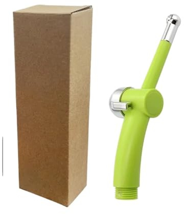 Shower Clean Body Woman Washer Spray Gun Head Vagina Flushing Toilet Bottom Vaginal Anal Implement Shower Head Bidet Set(Green)