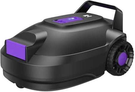 Vozascly S2 Robot Piscina, Batteria a Doppia Azionamento, Autonomia 180 Min per Piscine Fuori Terra 100 m², Supera 18° di Pendenza, Drenaggio Rapido, Parcheggio Automatico