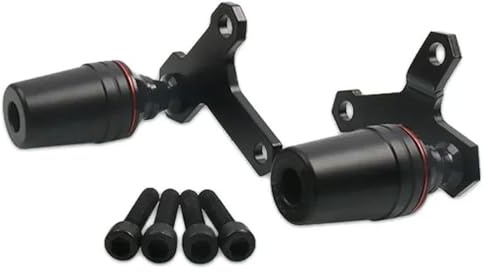 Crash Protector Sturzpads Motorradrahmenschieber Für Yamaha XJ6 XJ-6 XJ6N XJ6-N Anti-Fall-Crash-Schutz Fallschutz Sliders Stand Sturzschutz(Rot)