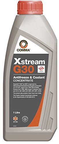 Comma XSR1L Xstream G30 Antifreeze and Coolant Concentrate, 1 Liter, Violet