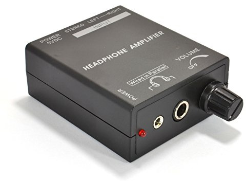 TV Casque Amplificateur avec Volume Contrôle pour Téléviseurs Without 3,5 mm Jack