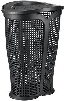Tontarelli Ingrid Pattumiera, Plastica, Antracite, 36x29x51 cm