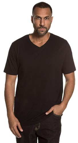 JP 1880 Camiseta, Escote En V, Media Manga, hasta La Talla 8 XL Camiseta Hombre (Pack de 2)