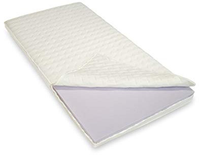 Bodyprime Plus - Gel-Schaum Topper ca. 8cm - Vergleichssieger SEHR GUT - Deutscher Markenhersteller - für Matratzen, Boxspringbetten, Schlafsofas - Bezug waschbar - 90 x 200 cm
