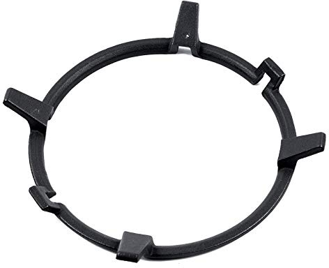 ACAMPTAR Universal Cast Iron Wok Pan Support Rack Stand for Burners Gas Hobs and Cookers Home Garden Supplies