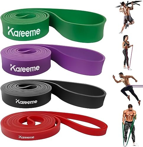 Fitnessbänder Premium Resistance Bands Set, Naturlatex Widerstandsbänder Terra Band Für Home Gym Strength Training Equipment Anzug für Fitness, Klimmzüge Training, Krafttraining