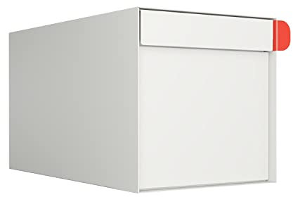 Buzón, diseño americano, color blanco Bravios