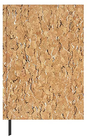 Idena 13877 - Terminkalender 2023, Kork, DIN A6, 192 Seiten, 1 Woche auf 1 Seite, Agenda