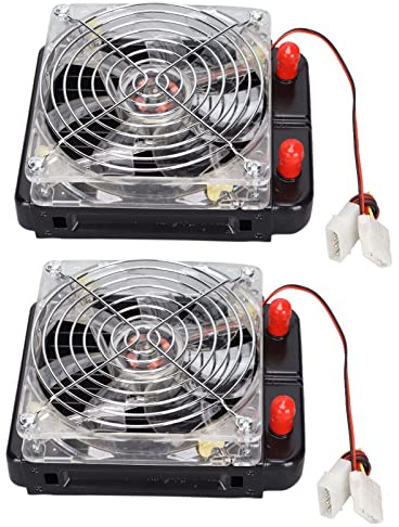 Bewinner Water Cooling Kit, Cooling Fan Kit Superior Performance DIY Complete Tools S600 Water Pump 10 Tubes Heat Dissipation CPU Cooler Kit 140mm Cylindrical Water Tank Components for PC