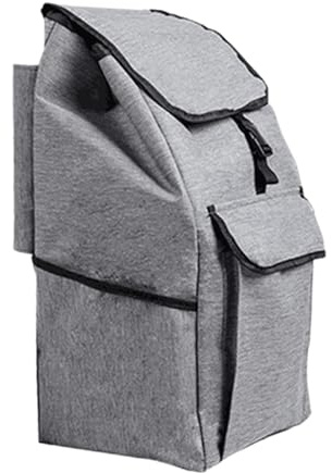 Milageto Bolsa de Repuesto para Carrito de Compras, Bolsa Gruesa con Ruedas, Bolsa portátil de Tela Oxford para Cocina, D