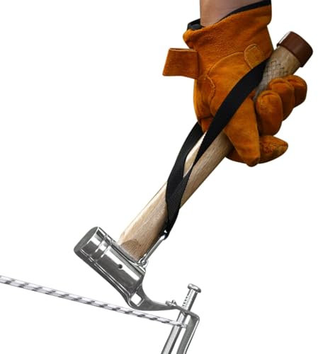 Camping Hammer mit Holzgriff, Zelthammer und Multifunktionshammer für Zuhause, Camping, Wandern, Wandern