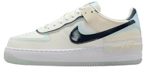 NIKE DZ1847-107 W AF1 Shadow Donna, Sail/Armory Navy-Glacier Blue EU 37.5