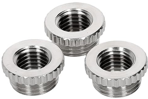 Kalitec D6716123 - Riduzione zigrinata M16/M12, in ottone, riduttore, pressacavo I, filettatura interna M12, filettatura esterna M16, IP68