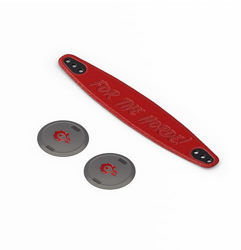 SteelSeries Arctis Nova Booster Pack - World of Warcraft Horde Edition - Headsettillbehör - Nylonhuvudband - Unika hörlursrplattor - Unika föremål