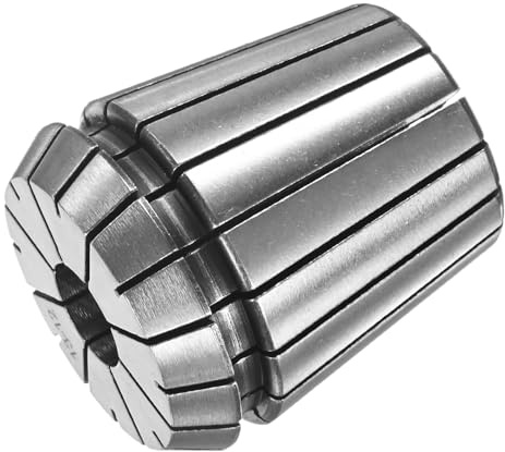 M METERXITY ER32 Spring Collet, 40Cr Steel Spring Collet Chuck 13mm Clamping Diameter for CNC Engraving Machine/Lathe Milling Tool [Silver,1.8x1.6/ 46x41mm]