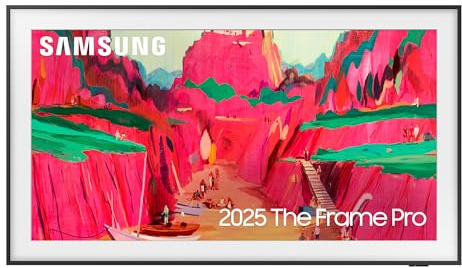 Samsung 65 The Frame Pro LS03WF, NQ4 AI Gen3 Processor, NEO QLED, Matte Display, Modern Frame Design & Art Mode, Samsung Vision AI, 2025