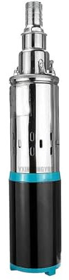 YXINHONGYUE 75mm Ranch Submersible Deep Bore Well Water Pump, DC 12V/24V 180W Water outlet diameter 25 mm High lift Electric Deep Well Solar Submersible Water Pump for Industrial,12V