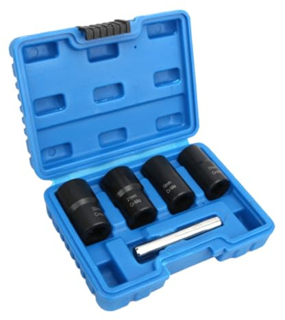 POPETPOP Extracteur Écrous Endommagés Acier Kit Extraction Vis Cassées avec Boîte de Rangement Portable Outil Fiable pour Réparation Mécanique
