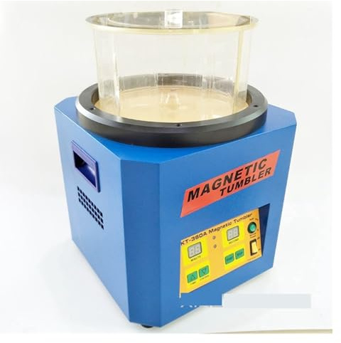 Lucidatrice a tamburo KT-360A, lucidatrice magnetica for bicchiere vibrante con barile for gioielli, strumenti for levigatura di superfici for gioielli da 1,3 kg