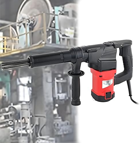 OzcNykt Elektrische Nadel-Entrostungspistole, Hochleistungs-Elektro-Nadel-Entferner In IndustriequalitäT, HandgefüHrte Nadel-Entrostungspistole, Elektro-Jet-MeißEl, Rostentfernungswerkzeug