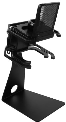 HANABASS Microphone Shock Mount Holder for Studio Recording Adjustable Mic Stand Mount Pop Filter for Desktop Use and Livestreaming