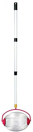 HWGING Nuss-Sammler Renner Fruchtsammler Garten Rolling Nutsernte mit Ausziehbarer 48-105 cm Stange Zum Ausnehmen von Walnüssen Kastanien Pecans